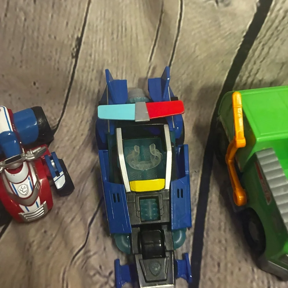 Paw Patrol Toy Figures Vehicles‎ Lot Collection Kids Cartoon 11 Piece Set AS IS